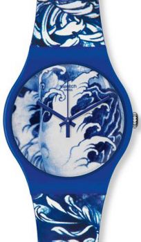Часы наручные SWATCH SUOZ154 BLUE GRAFT