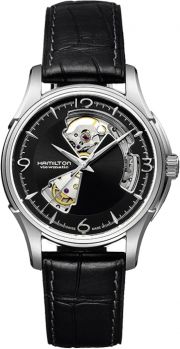 Часы наручные HAMILTON H32565735 JAZZMASTER OPEN HEART AUTO