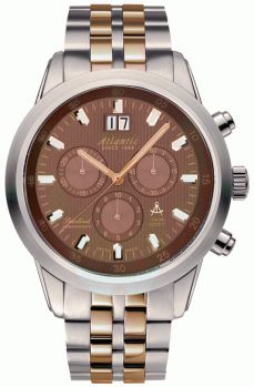 Часы наручные ATLANTIC 73465.43.81R SEACLOUD CHRONOGRAPH