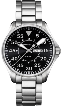 Часы наручные HAMILTON H64611135 PILOT QUARTZ