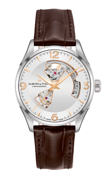 Часы наручные HAMILTON H32705551 JAZZMASTER OPEN HEART AUTO