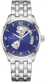 Часы наручные HAMILTON H32705141 JAZZMASTER OPEN HEART AUTO