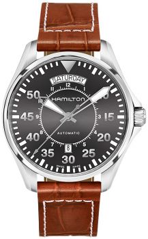 Часы наручные HAMILTON H64615585 KHAKI AVIATION PILOT DAY DATE AUTO