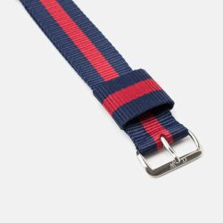 Ремешок Для Часов Classic Oxford 20mm Blue/Red/Silver