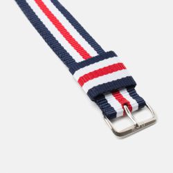 Ремешок Для Часов Classic Canterbury 20mm Blue/White/Red/Silver