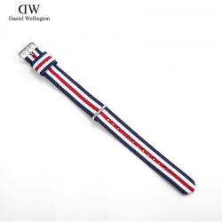 Ремешок Для Женских Часов Daniel Wellington нейлон red/blue/white