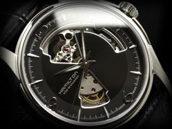 Часы наручные HAMILTON H32565735 JAZZMASTER OPEN HEART AUTO