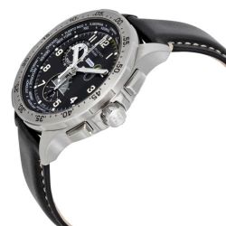 Часы наручные HAMILTON H76714735 KHAKI AVIATION WORLDTIMER CHRONO QUARTZ