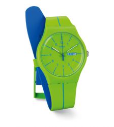 Наручные часы Swatch VERDE AZUL (SUOG707)