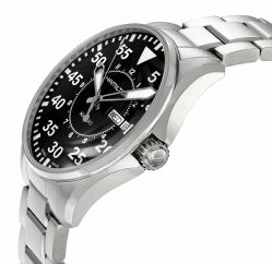 Часы наручные HAMILTON H64611135 PILOT QUARTZ