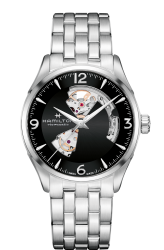 Часы наручные HAMILTON H32705131 JAZZMASTER OPEN HEART AUTO