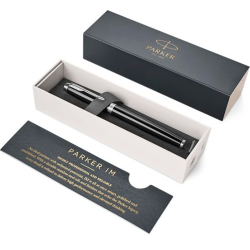 Ручка PARKER 1931644 IM Metal Black CT