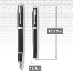 Ручка PARKER 1931644 IM Metal Black CT