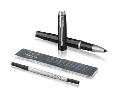 Ручка PARKER 1931658 IM Metal Black CT