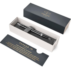 Ручка PARKER 1931665 IM Metal Black CT