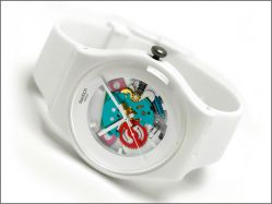 Часы наручные SWATCH SUOW100 WHITE LACQUERED