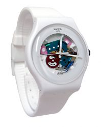 Часы наручные SWATCH SUOW100 WHITE LACQUERED