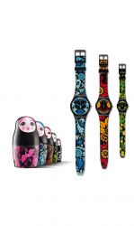 Часы наручные SWATCH SZS07 KALINKA - MALINKA